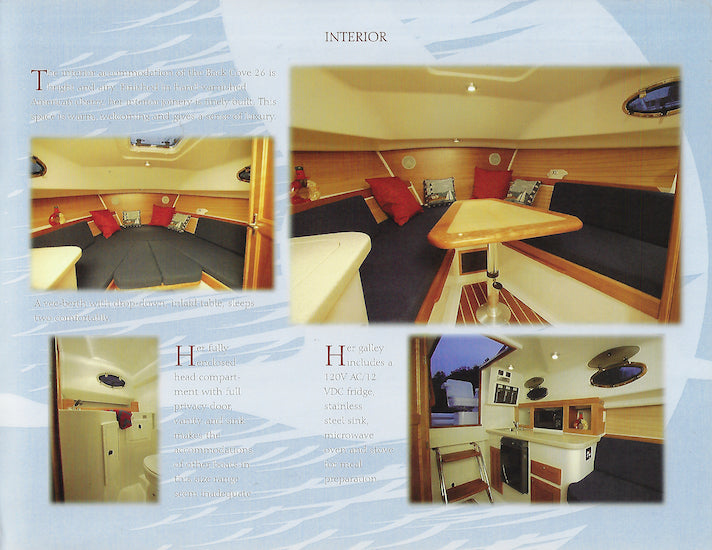 Back Cove 26 Brochure