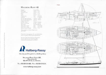 Hallberg-Rassy 48 Brochure