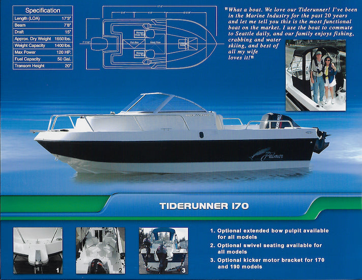 Palmer 2005 Tiderunner Brochure