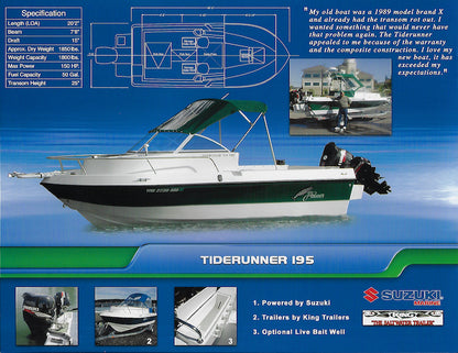 Palmer 2005 Tiderunner Brochure