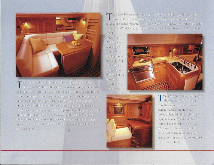 Sabre 386 Brochure