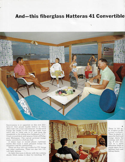 Hatteras 41 Convertible Brochure