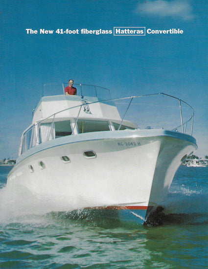 Hatteras 41 Convertible Brochure