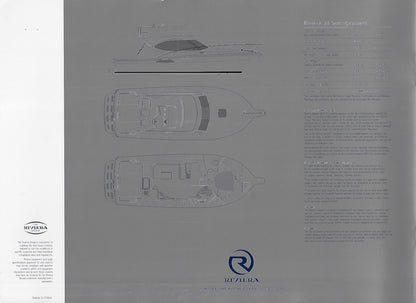 Riviera 33 Flybridge Convertible Brochure