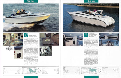 Silverton 1989 Express Cruisers Brochure