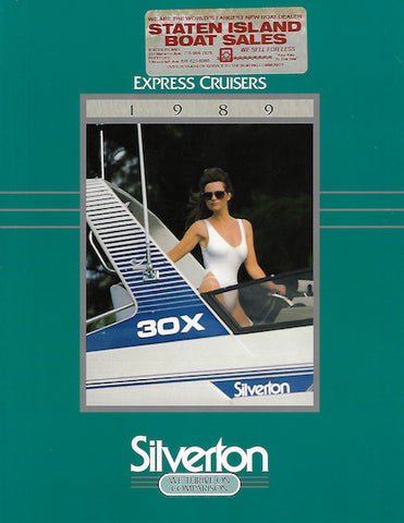 Silverton 1989 Express Cruisers Brochure