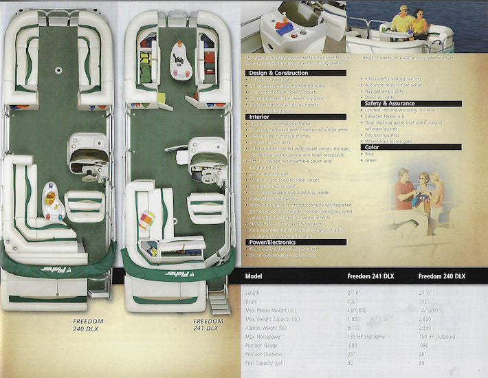 Fisher 2005 Pontoon Brochure
