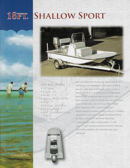 Shallow Sport 18 Brochure