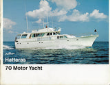 Hatteras 70 Motor Yacht Brochure