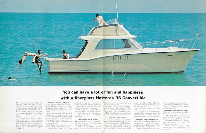 Hatteras 36 Convertible Brochure