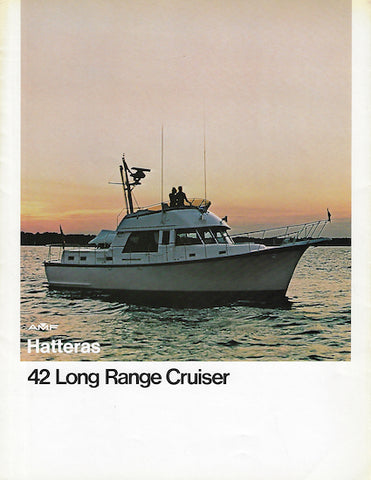 Hatteras 42 Long Range Cruiser Brochure