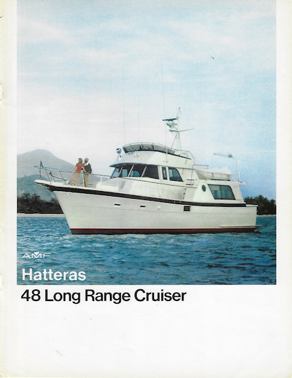 Hatteras 48 Long Range Cruiser Brochure