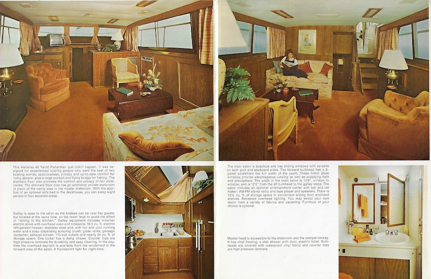 Hatteras 48 Yachtfisherman Brochure