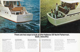 Hatteras 58 Yacht Fisherman Brochure