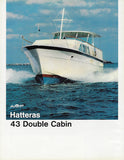 Hatteras 43 Double Cabin Brochure