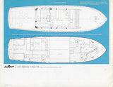 Hatteras 58 Triple Cabin Brochure