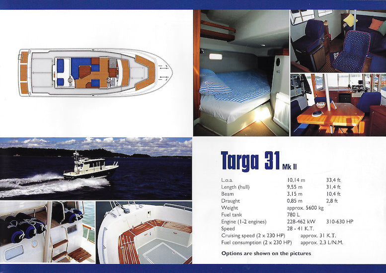 Botnia Targa 31 Mark II Brochure