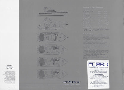 Riviera 37 Flybridge Convertible Brochure