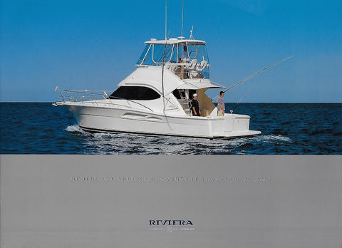 Riviera 37 Flybridge Convertible Brochure