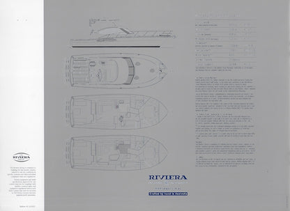 Riviera 40 Flybridge Convertible Brochure