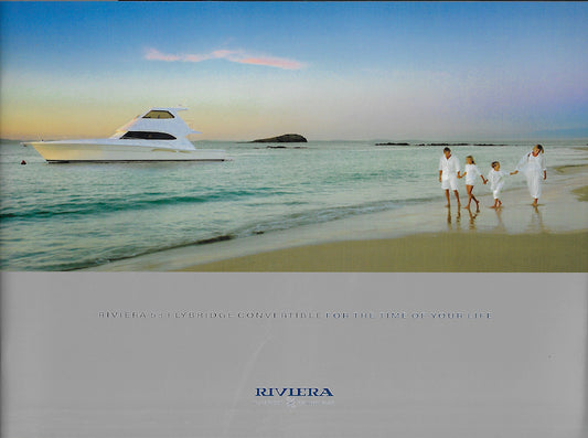 Riviera 58 Flybridge Convertible Brochure