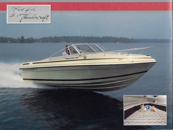 Thundercraft 1986 Brochure