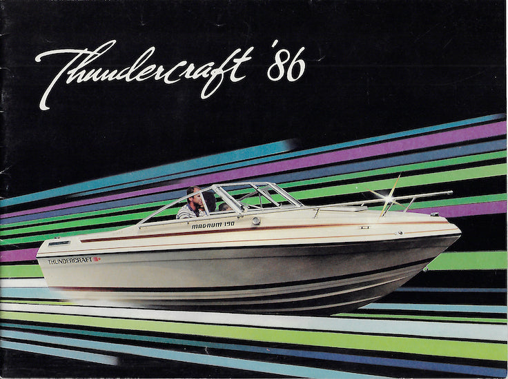 Thundercraft 1986 Brochure