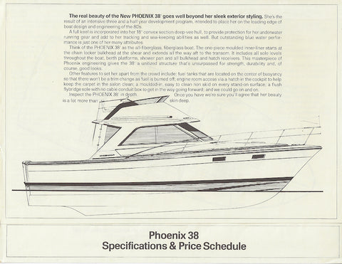 Phoenix 38 Specification Brochure
