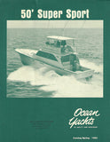 Ocean 50 Super Sport Specification Brochure