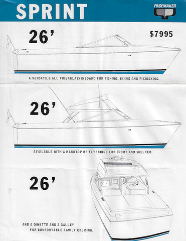 Pacemaker Sprint 26 Brochure
