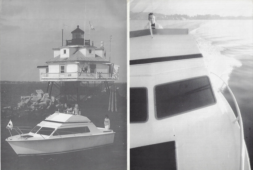 Pacemaker Concept 26 Motorboating & Sailing Magazine Reprint Brochure