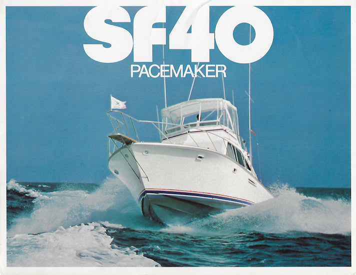 Pacemaker SF40 Sport Fisherman Brochure
