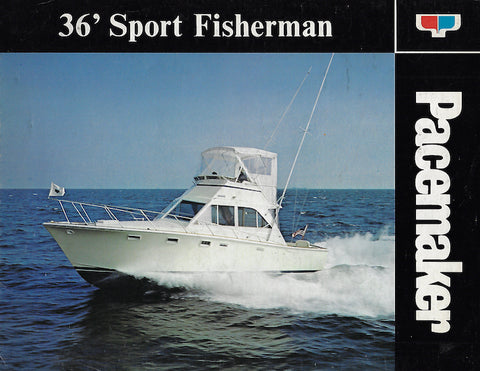 Pacemaker 36 Sport Fisherman Brochure