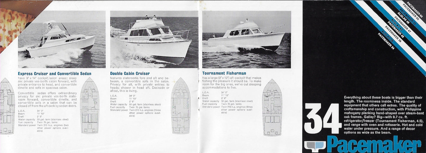 Pacemaker 1970s Brochure