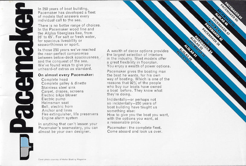 Pacemaker 1970s Brochure