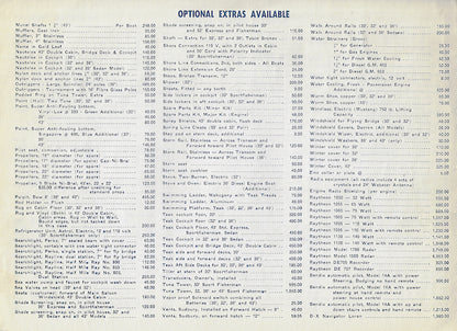 Pacemaker 1963 Price List Brochure