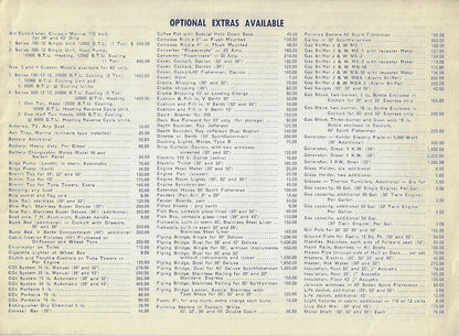 Pacemaker 1963 Price List Brochure
