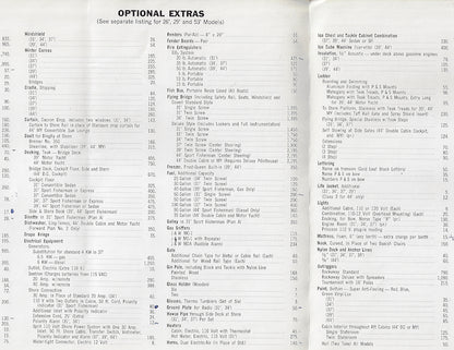 Pacemaker 1967 Price List Brochure