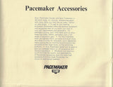 Pacemaker 1970 Accessory Price List Brochure