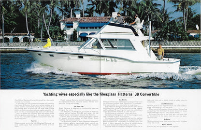 Hatteras 38 Convertible Brochure