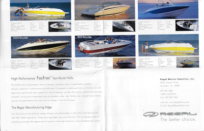 Regal 2005 Poster Brochure
