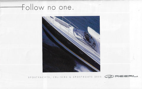 Regal 2005 Poster Brochure
