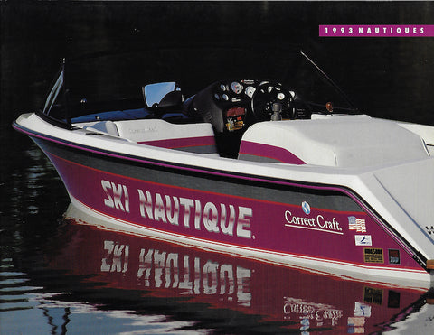 Correct Craft 1993 Nautiques Brochure
