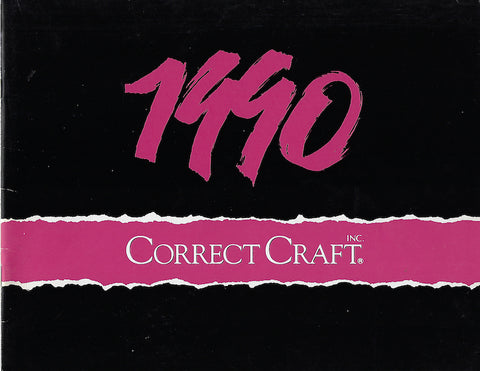 Correct Craft 1990 Nautiques Brochure