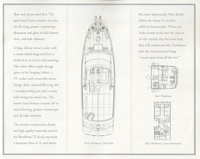 Nordhavn 72 Launch Brochure