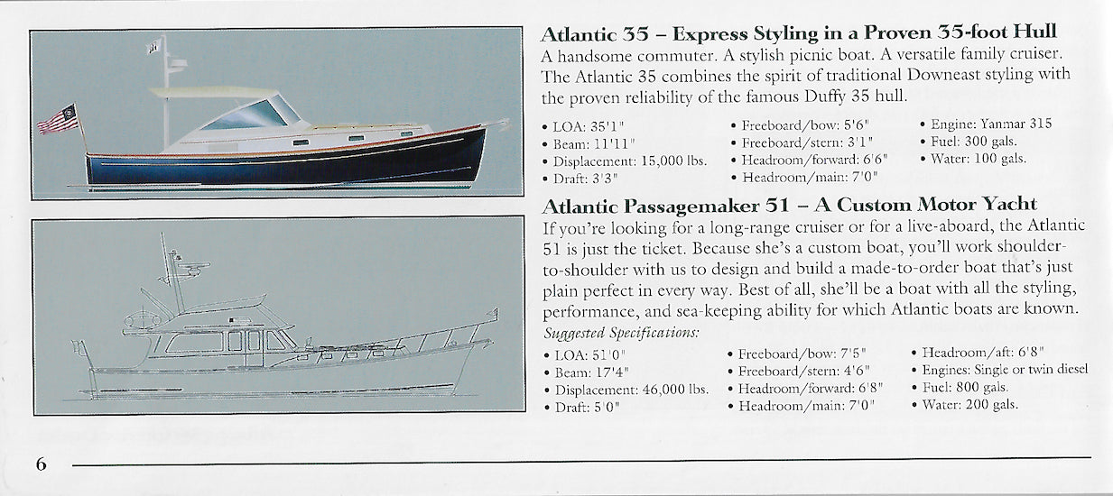 Atlantic 1996 Brochure