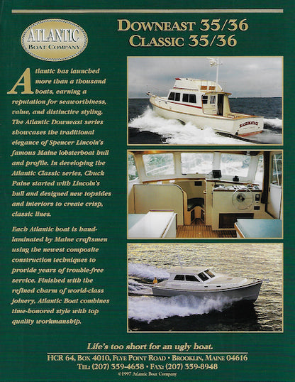 Atlantic Downeast / Classic 35 & 36 Brochure