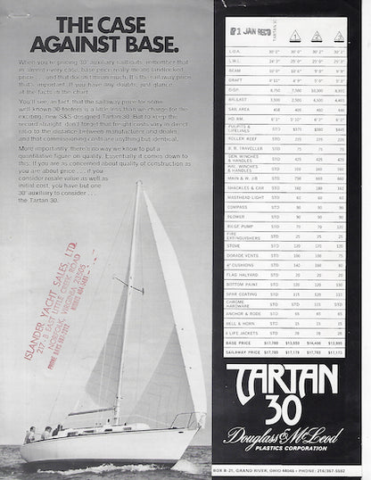 Tartan 30 Brochure
