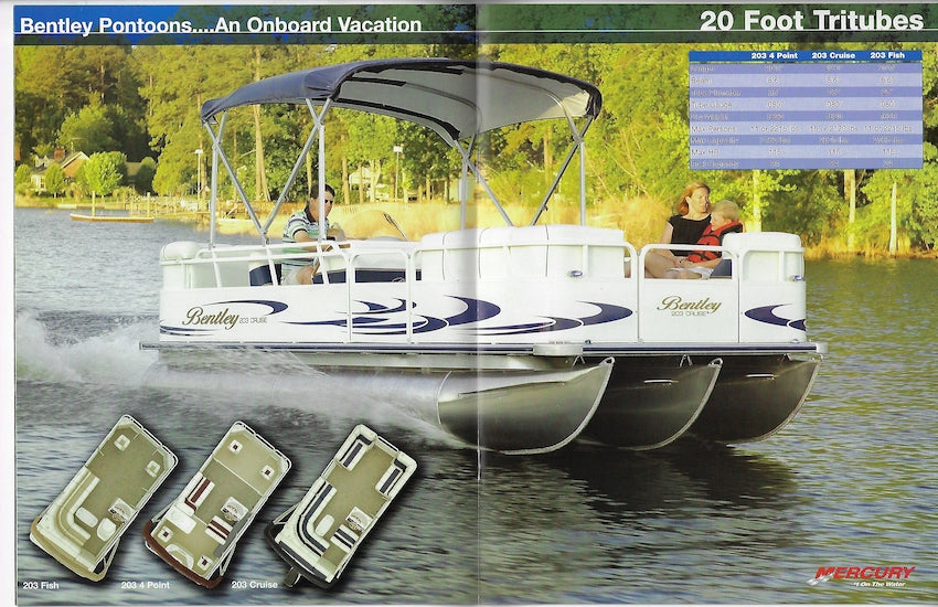 Bentley 2006 Pontoon Brochure