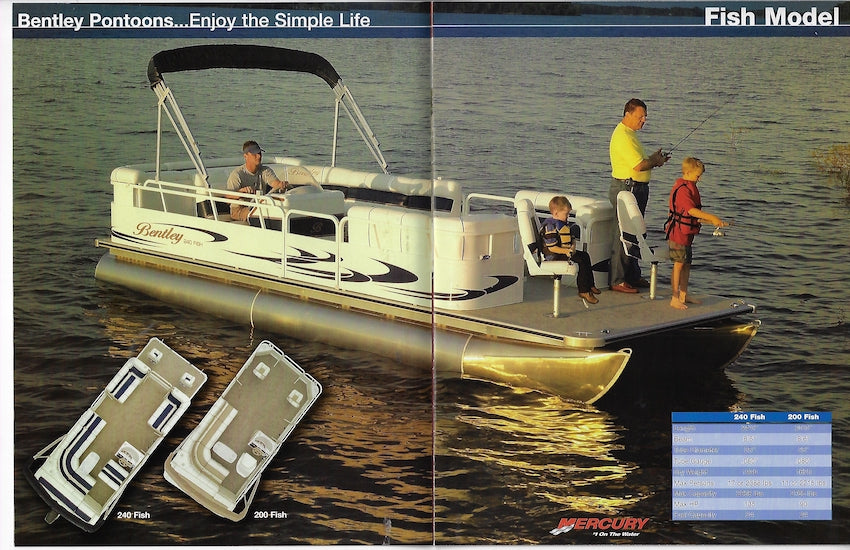 Bentley 2006 Pontoon Brochure